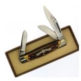 Olde Stag Tree Brand Boker Large Stockman