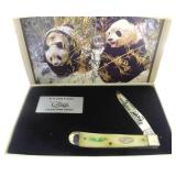 Case XX Bone Handle Giant Panda Knife