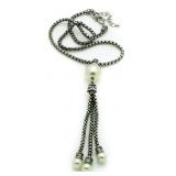Large Pearl Fashion Necklace