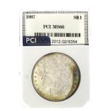 1887 MS66 Morgan Silver Dollar