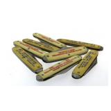 (10) Vintage Presidential Series Pocket Knives