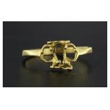 10kt Gold Solitaire Mounting
