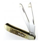 Case XX  Amber Bone Handle Trapper