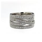 White Topaz 2.00 ct Designer Ring