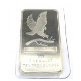 10 Ounce .999 Pure Silver Bar