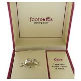 Sterling Silver "Footnotes" Love Ring