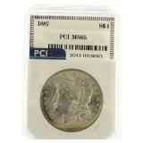 1887 Morgan Silver Dollar MS65