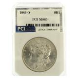 1883-O Morgan Silver Dollar MS65