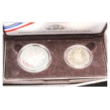 1989 US Mint Congressional 2 Coin Set