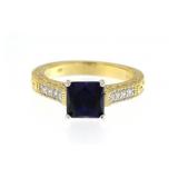 Princess Cut 2.50 Designer Ring - QUALITY