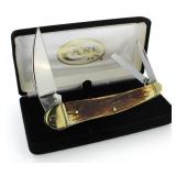 Case XX Mammoth Ivory Seahorse Whittler