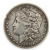 1894-O Morgan Silver Dollar *KEY Date