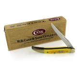 Case XX Yellow Jigged Bone Tiny Toothpick