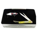 Case XX Yellow Fishing Knife With Lure