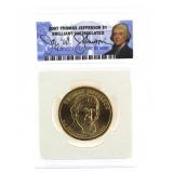 2007 Thomas Jefferson Presidential Dollar