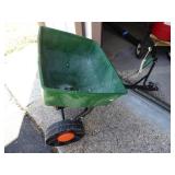 Pull behind seeder/spreader