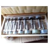 16 piece Forstner bit set