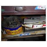 Metal divided parts tray & other