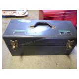 Tool box w/ contents (misc. plumbing items)