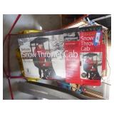 Snow thrower cab parts