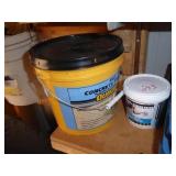 Partial pail concrete patch & other
