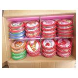3 boxes w/ tins