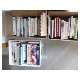 3 boxes cook books