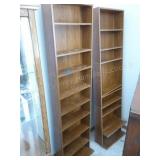 3 shelves 19"w x 6"d x 72"h