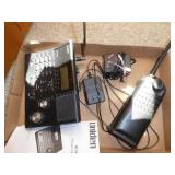 Bearcat scanner & portable radio