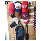 Hats, bags & rack