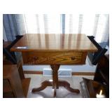 Oak table 27" x 17" x 29"h