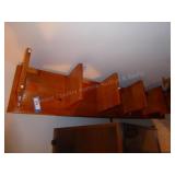 Wall shelf 57"h x 11"w