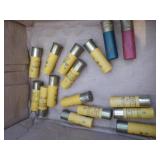 Fourteen 20 gauge & two 16 gauge ammo