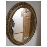 Oval mirror 23" x 17"