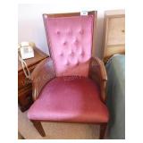 Upholstered chair 39"h