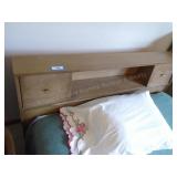 Full size bed 37"h