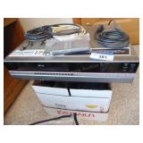 Sylvania VHS player & misc. VHS items