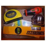 3 levels & measuring tape