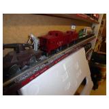 6 Marx train cars (entire row)