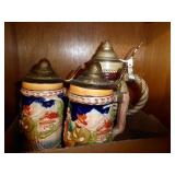 3 steins - Japan