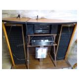 Sony receiver/Panasonic stereo, speakers & 55" ca