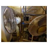 2 fans & 1 lamp