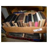 2 boxes religious books & Bibles
