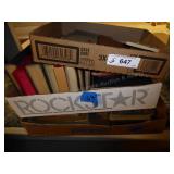 3 boxes books