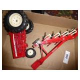International tractor & attachment