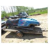 1995 Polaris 500 Classic snowmobile - 4378 miles -