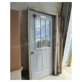 2 used 36" entry doors