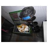 Auger w/ Tecumseh 3 hp head - turns over, has comp