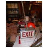 Exit signs
