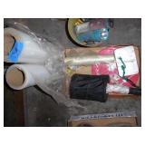 Flashlights, plastic, misc.